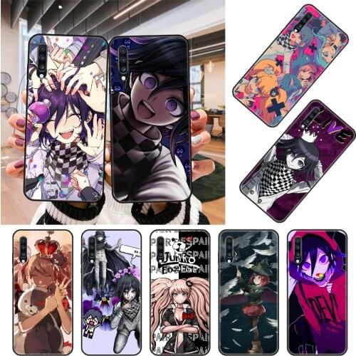 Phone Case For Samsung Galaxy A71 A51 A70 A50 A40 A30 A10 A20 E S Black Cover Coque Tpu Back Danganronpa V3 Kokichi Oma