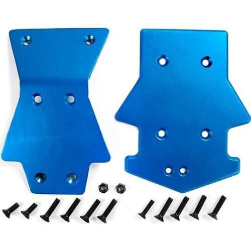 CNC Metal Front and Rear Guard Plate for 1/5 Losi 5IVE-T ROVAN LT KINGMOTOR X2 DDT FID RACING TRUCK PARTS