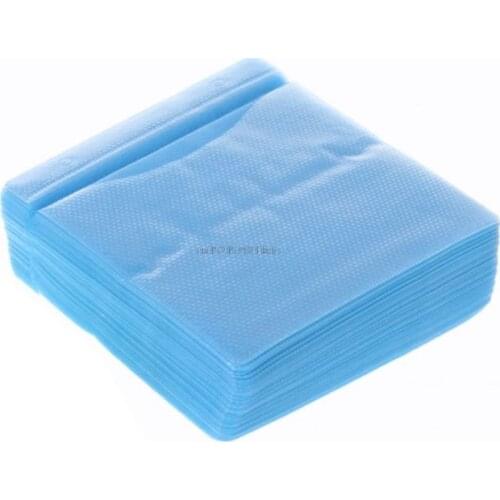 2018 New 100Pcs CD DVD Double Sided Cover Storage Case PP Bag Sleeve Envelope Holder