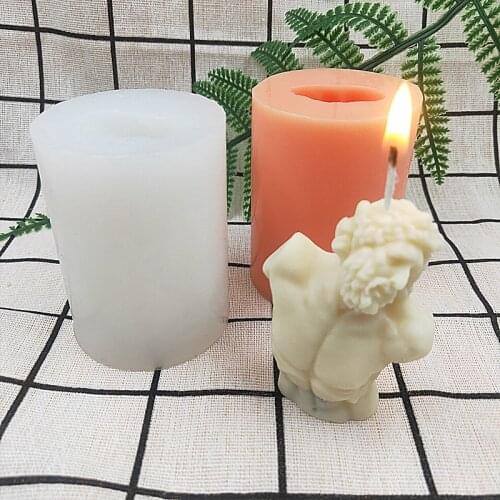The Laocoon 3D Figurine Candle Mold Resin Silicone Mould Kitchen Bakeware Cake Decorating Tools