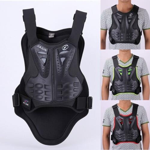JIAJUN Adult Motorcycle Armor Jacket Motocross Armor Vest Chest Joint Protection Spine Chest Gear CS Paintball Armor Protective