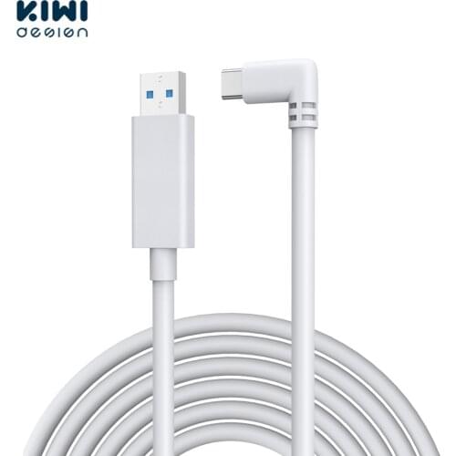 KIWI design Oculus Quest/ Quest 2 Updated 16FT/10FT 5M/3M USB3.0 to Type C Quest Link cable High Speed Data Transfer