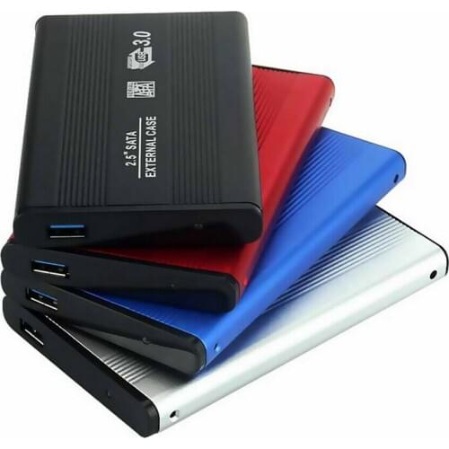 50 PCS wholesale bundle USB 3.0 SATA 2.5 Inch Metal Hard Drive External Enclosure Mobile Disk Box Case