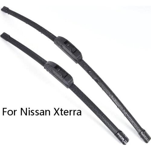 Car Windshield Wiper Blades For Nissan Xterra from 2005 2006 2007 2008 2009 2010 2011 2012 to 2015 Car Windscreen wiper Rubber