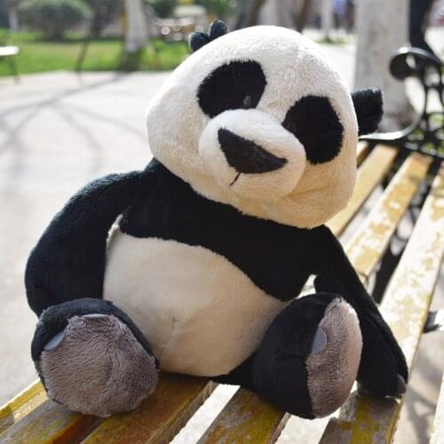 Lovely simulation National treasure giant Panda Plush Animals Doll Toys Plush Toys Stuffed Lucky Cat Car Decoration Gifts