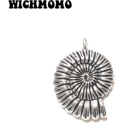 2019 New Fashion 36*27mm 2pieces/bag Zinc Alloy Big Conch Charms Pendant for Earring Bracelet Jewelry Accessories