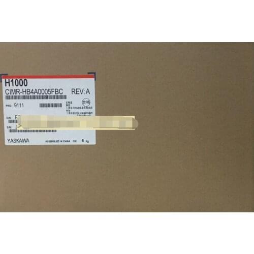 New original Japanese Yaskawa inverter H1000 CIMR-HB4A0005FBC / FAA 0.75KW / 1.5KW
