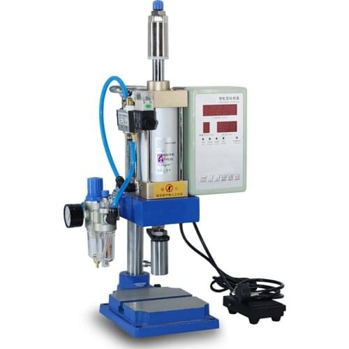 Pneumatic Punching Machine 200kg Single Column 63 Type Bench Press Small Gas Spleen High Precision Riveting Machine