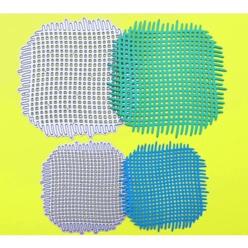 Cutting Dies Rounded Burlap Scrapbook Cardmaking Paper Craft DIY Metal Stencil Surprise Creation