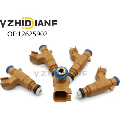 4x 12625902 0280157106 Fuel injector For Cadillac- SRX/9-4X/9-5 2.8L V6 Car accessoriess Fast delivery Auto
