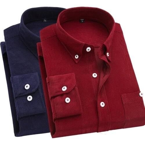 Мужские вельветовые рубашки VISADA JAUNA China At AliExpress