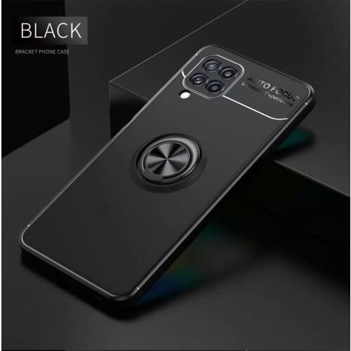 For Samsung Galaxy M32 Protector Silicone Ring Holder Skin Feeling Back Cover Sale Half-wrapped Case For Galaxy M32 Fundas 6.4