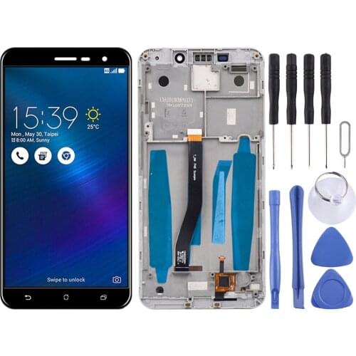 LCD Screen and Digitizer Full Assembly with Frame for Asus ZenFone 3 Laser ZC551KL Z01BD