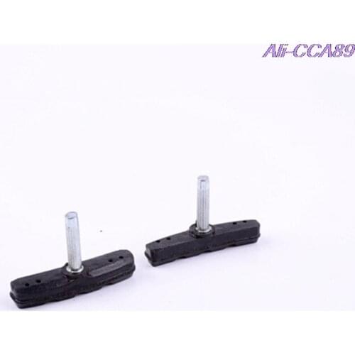 1 Pair Mountain Road Bicycle Cycling Bike Braking V-Brake Holder Shoes Rubber Pads Blocks Durable Parts Accessories