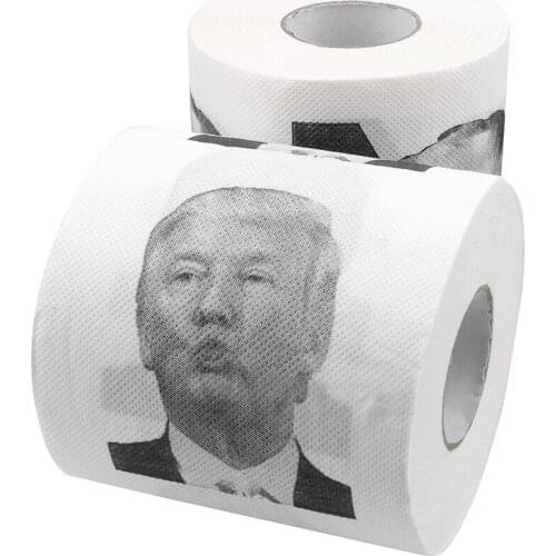 1 Roll 2 layers Humour Toilet Paper Joke Fun Kitchen Prank Paper Paper Tissue Disposable Bathroom Toilet Paper Roll
