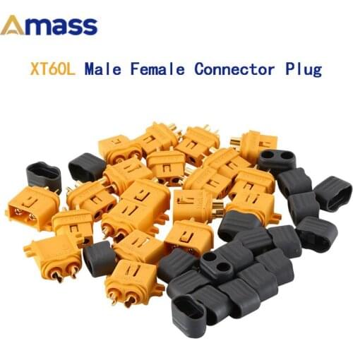 10pairs/5pairs AMASS XT60L XT60 Male & Femal Connector Plug for RC Lipo Battery RC Multicopter Airplane Controller
