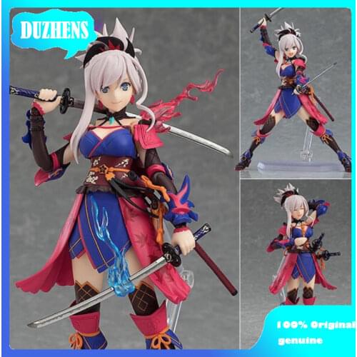 Original Japanes Anime Fate/Grand Order Saber Miyamoto Musashi figma PVC Action Figure Anime Figure Model Toys Doll Gift