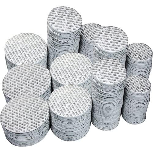 1000Pcs Self-adhesive Foam Press Seal Cap Liners Cosmetic Jar Bottle Pot Foam Safety Tamper Food Gasket Seals Pad 20mm-50mm