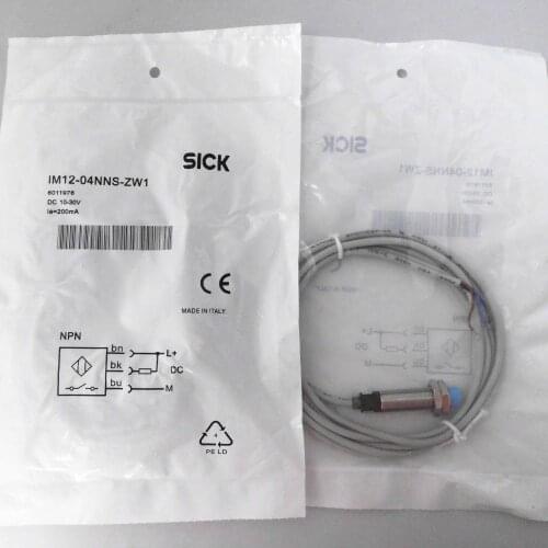 2PCS Sick Proximity Switch IM12-04NNS-ZW1 3 wire NPN NO New High-Quality Sensor