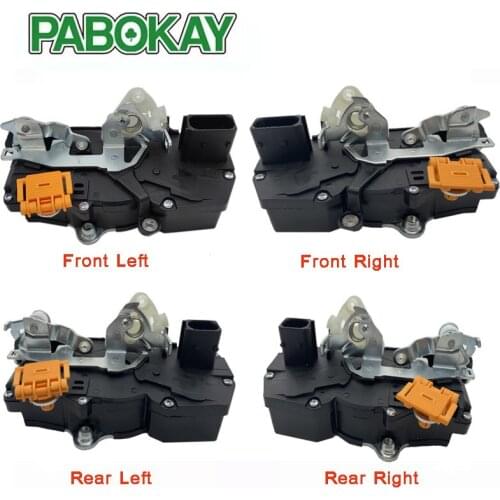 4 Door Lock Actuators For HUMMER H2 2003-2007 LEFT RIGHT and FRONT REAR 15816392 15816393 15816390 15816391