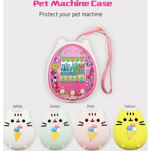 Newest Protective Cover Shell Pet Game Machine Silicone Case for Cartoon ElectronicPet Game Machine Handheld Virtual Pet ToyKids