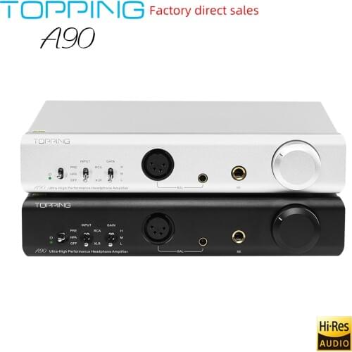 New TOPPING A90 fully balanced headphone amplifier fever 4.4 balanced amp pre-stage all-in-one machine