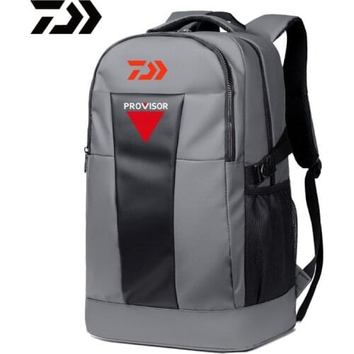 2021 Daiwa Men Outdoor Hiking Large Capacity Waterproof Backpack DAIWA Fishing Breathable Wear-resistant Backpack Travel Bag