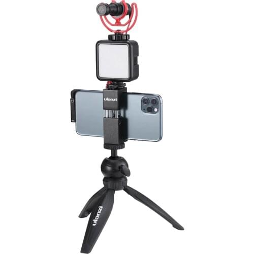 Ulanzi VL49 Mini RGB LED Video Light 2700K-9000K On Camera Fill Light Photography Lighting Pocket Live Tiktok Vlog Light lamp