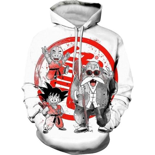 2021 Hoodies Men Women Hooded Sweatshirts 3D Anime Pullover Harajuku Coats Unisex Funny Cartoon Son Goku Streetwear