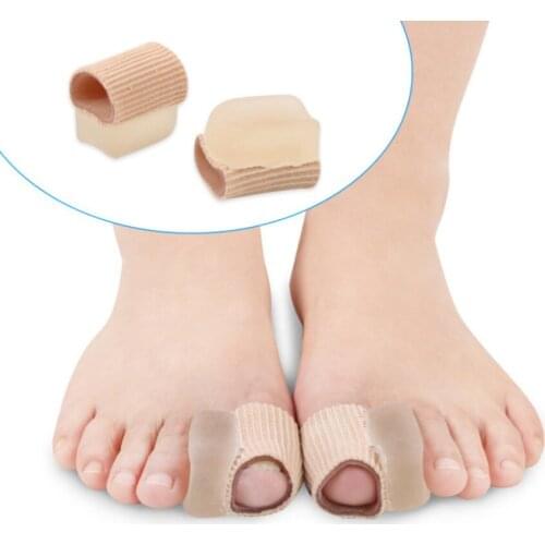 4Pcs Foot Care Tools For Big Toes Thumb Separator Gel Orthopedic Hallux Valgus Corrector Stretchers Protector Straightener