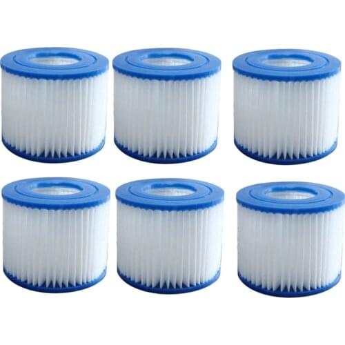 6 x for Bestway VI Filter Cartridge Pool Filter Replacement Filter 58323