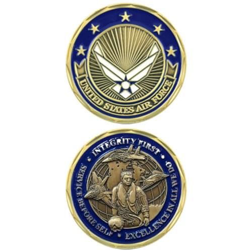 Cheap Custom coin hot sale usa military coins low price U.S. Air Force metal coins high quality USA Commemorative coins