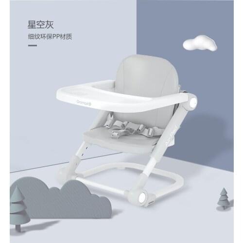 Baby Portable Dining Chair Foldable Children Dining Table Chair Multi Function Baby Dining Chair Going Out