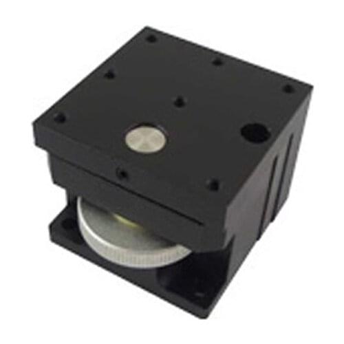 PT-SJ80 mechanical lifting table Z-axis height adjustment table manual platform, table size 40*40mm stroke 5 mm