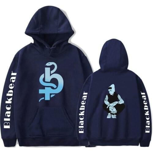 Print Blackbear Hoodies Fashion Cotton Fleece Clothes Men Women Streetwear Novelty Popular Blackbear Sweatshirt Tops