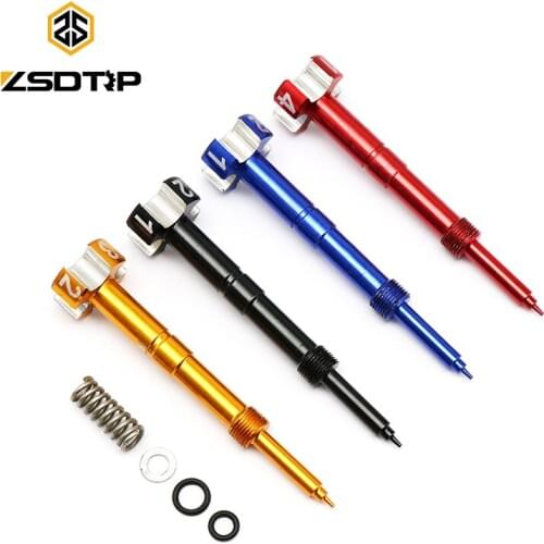 ZSDTRP Motorcycle Easy Adjust Fuel Mixture Screw ATV PWK Carb 4T Motorbike Air FCR Carburetor