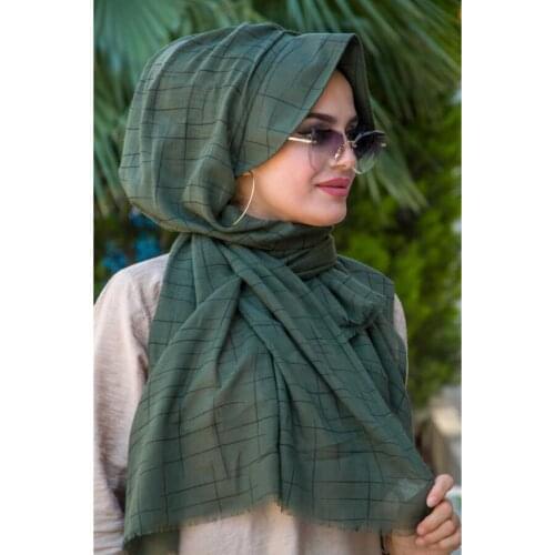 Muslim fashion women wrinkled hijab scarf soft solid head scarves turban shawls and wraps hijab femme musulman kopftuch