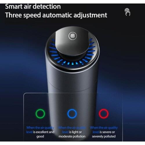 Car air purifier negative ions mini oxygen bar Air Cleaner Remove Formaldehyde Car home office Air Purifier Accessories