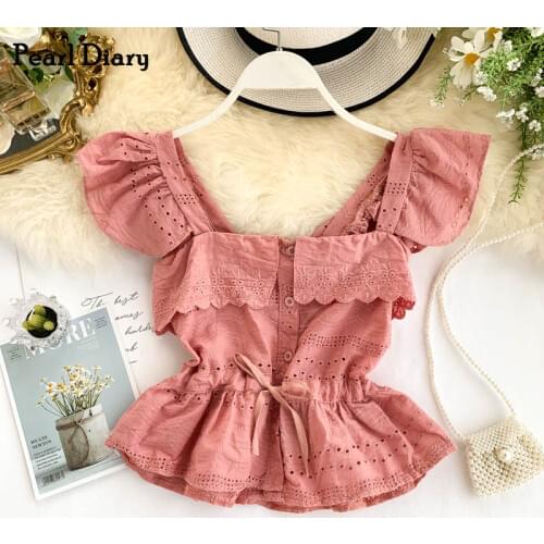 Женские укороченные майки Pearl Diary China At AliExpress