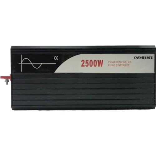 High Quality 2500W 12v 24v 48v Dc to Ac 110v 220v Pure Sine Wave Inverter for Home Car Converter