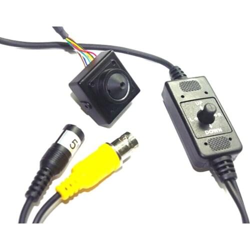 PAL 700 TVL 5 Volt Analog Signal Video Surveillance Mini Square Security Camera