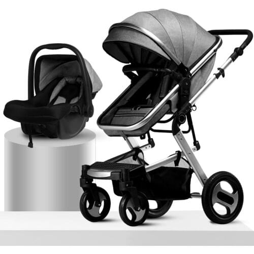 Luxury Baby Stroller High Landview 2 in 1 Baby Stroller Portable Baby Pushchair Baby Pram Baby Comfort for Newborn