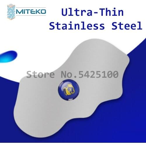 0.1mm MECHANIC Ultra-Thin Stainless Steel LCD Screen Opening Thin Card Disassemble Tool Phone Opening Repair Tool