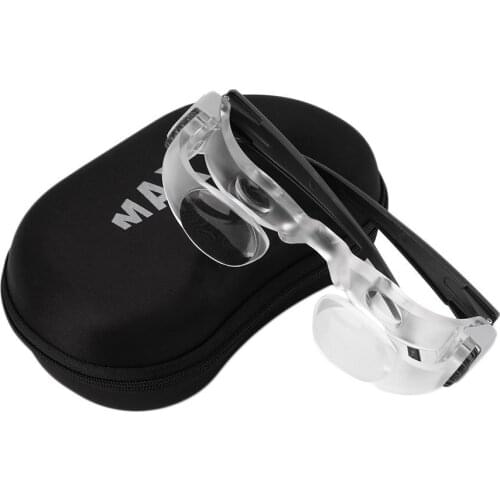 Television TV Glasses Magnifier Lens Loupe -300 Degree Goggles Portable Lupa Lupas De Aumento 2.1X Myopia Magnifying Glass