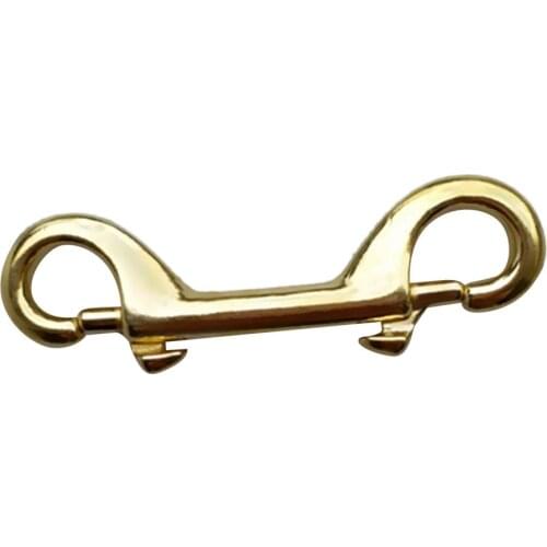 10cm Double End Bolt Snap Stainless Steel Clip Hook for Scuba Diving Pet Chains