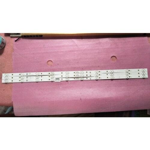 1set=3pcs 10lamp 750mm led backlight strip for 94V-0FZD-03E348124 HN MS-L2599 V1