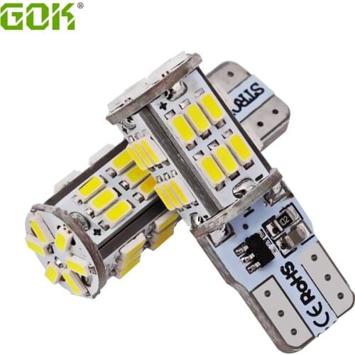 10pcs/lot T10 led Strobe flashing W5W 30led 3014 SMD LED lasting shine+auto strobe flash Two modes of Operation Car light bulbs