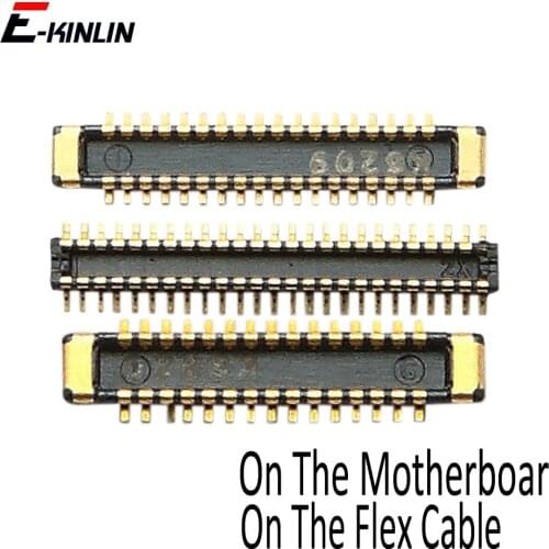 2pcs\lot LCD Digitizer 3D Touch Screen Display FPC Connector For iPhone 6 6S Plus On Motherboard Mainboard Flex Cable