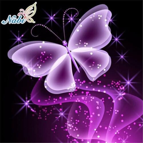 5d diy diamond painting full square Diamond embroidery animals butterfly - diamond mosaic new arrivals 150DD