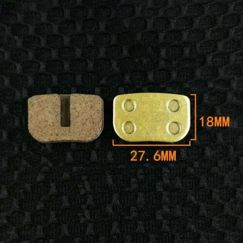 97cc 2.8hp DB30 Brake Pads Heavy Duty Replacement Brake Shoes 6mm Baja, Motovox Mini Bikes, Chinese Gas Scooters, Pocket Bikes